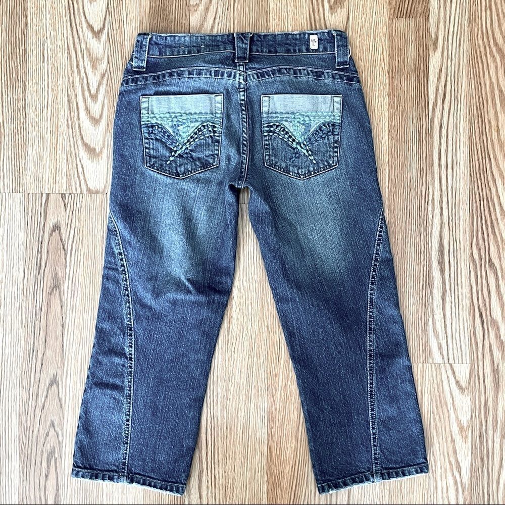 Bongo Vintage Y2K cropped capri low rise jeans - Picture 5 of 14